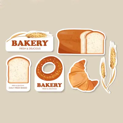 Bakery Stickers