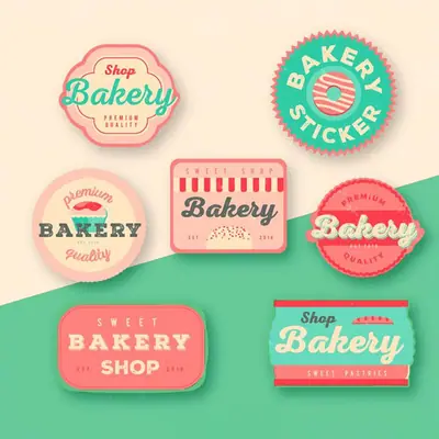 Bakery Stickers image 2