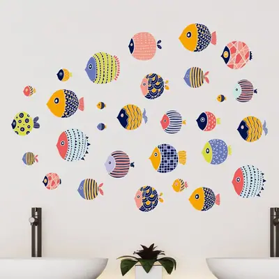 Bathroom Wall Art Stickers image 3