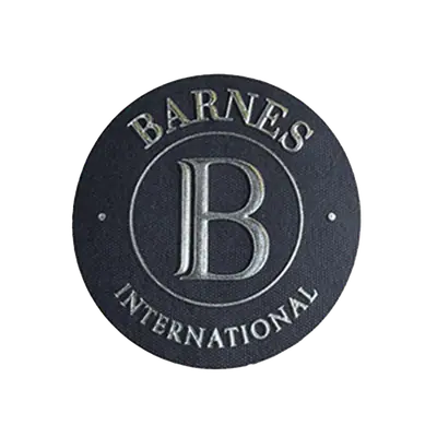 Black Embossed Stickers