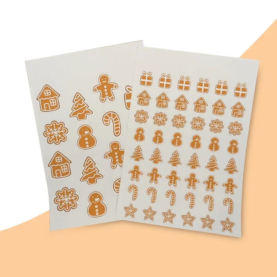 Christmas Cookie Stickers