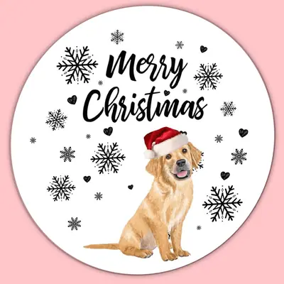 Christmas Dog Stickers image 2