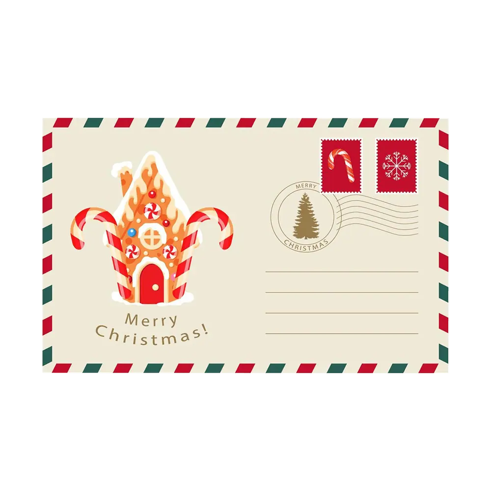 Christmas Envelope Stickers