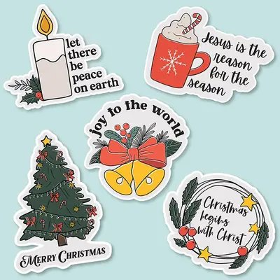 Christmas Stickers image 1