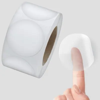 Clear Round Stickers