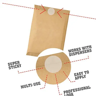 Clear Round Stickers image 2