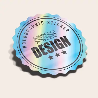 Custom Holographic Stickers image 2