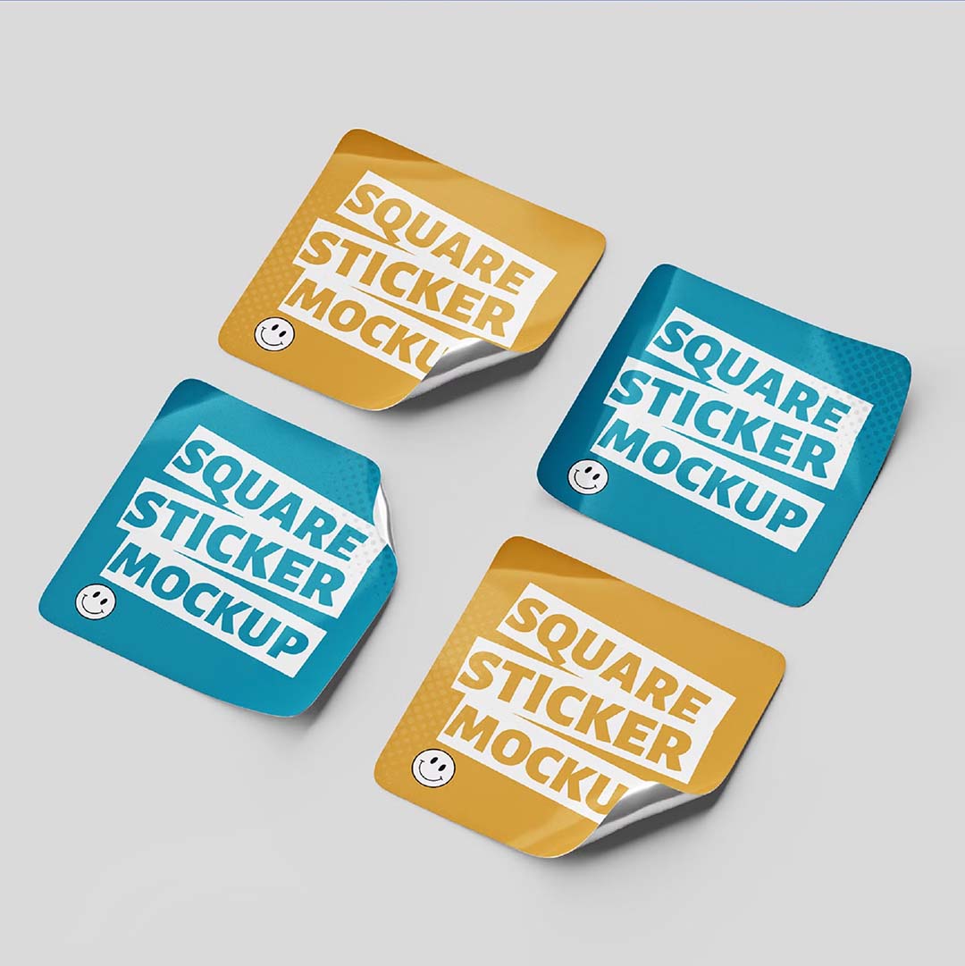 Custom Square Stickers