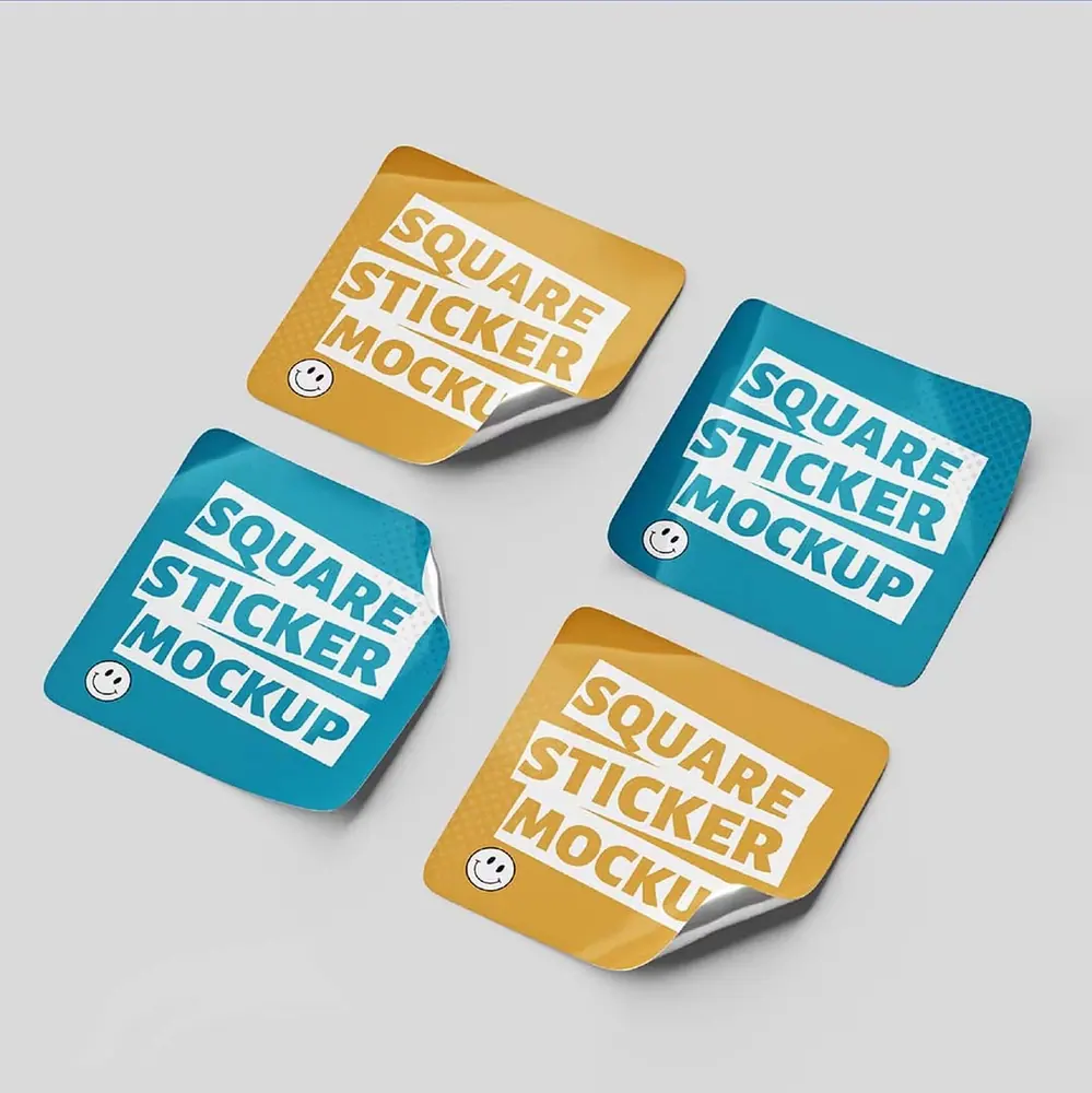Custom Square Stickers