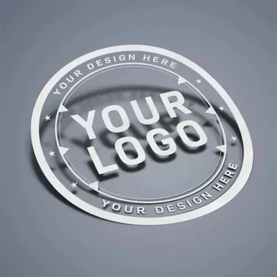 Die Cut Clear Stickers image 2