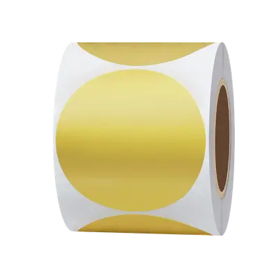 Embossed Gold Foil Stickers