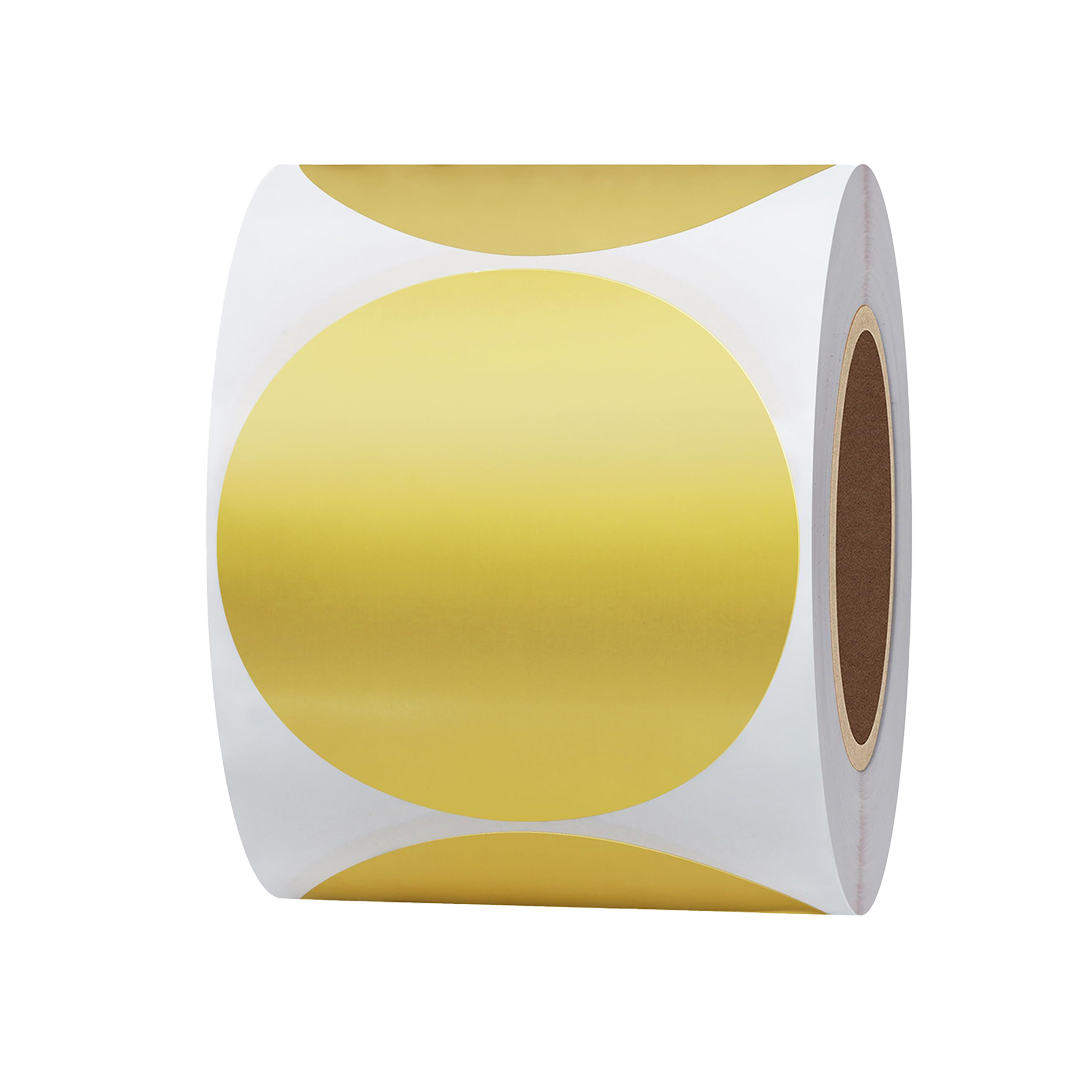 Embossed Gold Foil Stickers