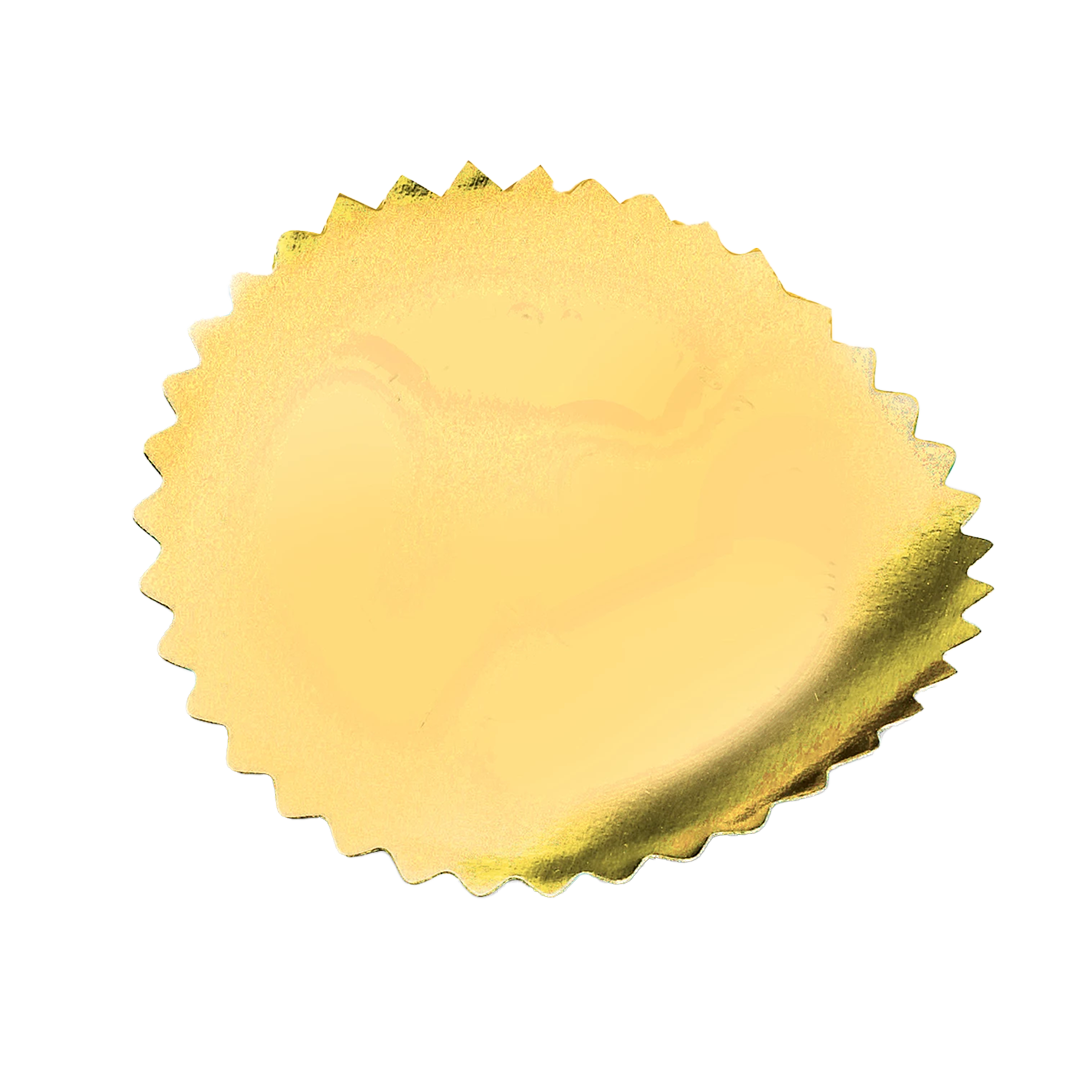 Embossed Gold Foil Stickers image 2