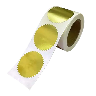 Embossed Gold Foil Stickers image 3