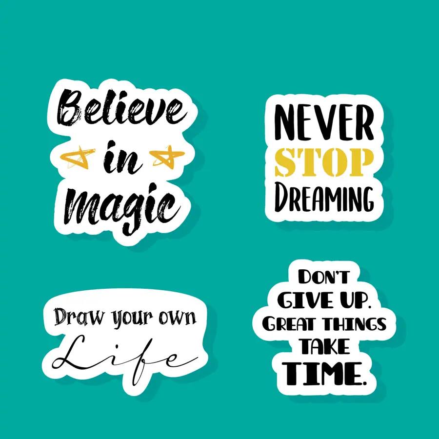 Inspirational Stickers