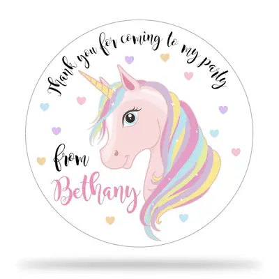 Personalised Sweet Cone Stickers image 2