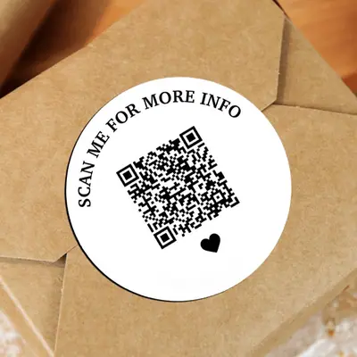 QR Code Stickers image 2