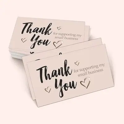 Thank You for Supporting My Small Business Stickers
