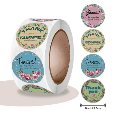 Thank You for Supporting My Small Business Stickers image 2