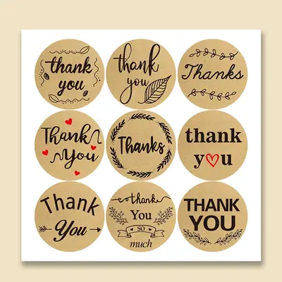 Thank You Stickers image 3